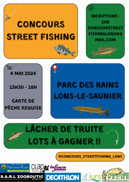 Concours de pêche Initiation Street Fishing