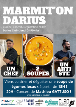 Marmit'on Darius (cuisine, concert, dégustation en live)