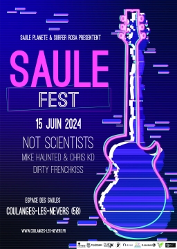 Programmation du Saule Fest 2024 par Surfer Rosa